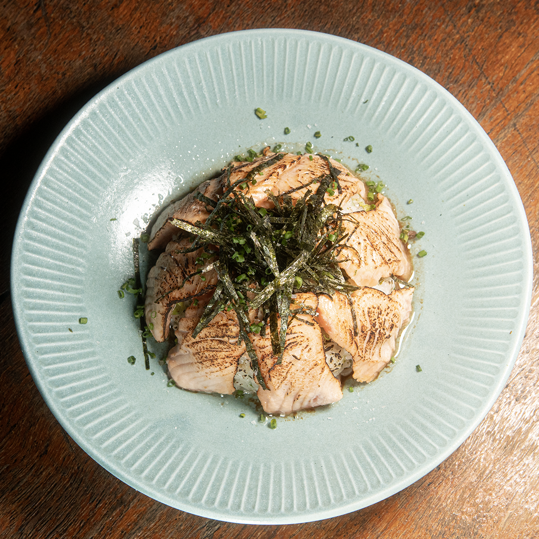 Salmão com Beurre Blanc de Yuzukosho
